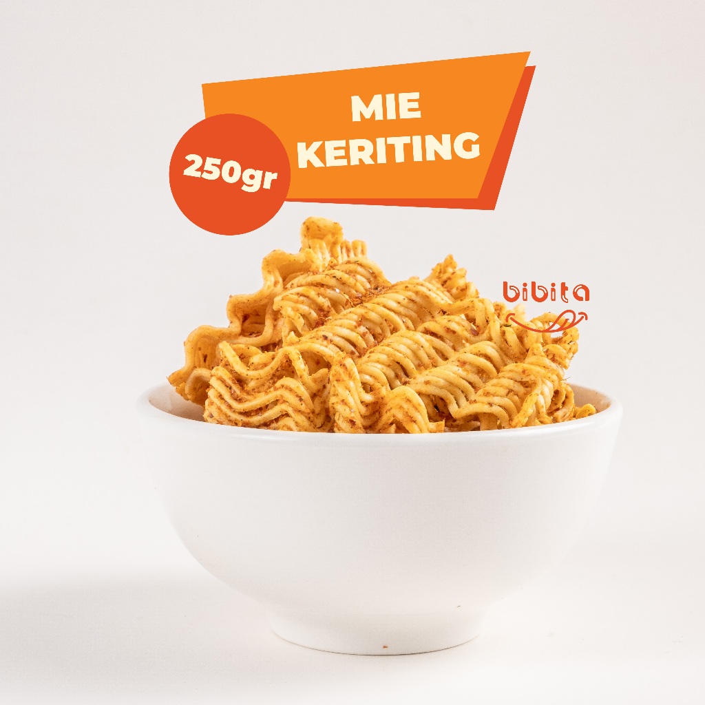 

MIE KERITING KERING KRIUK PEDAS GURIH 250GR