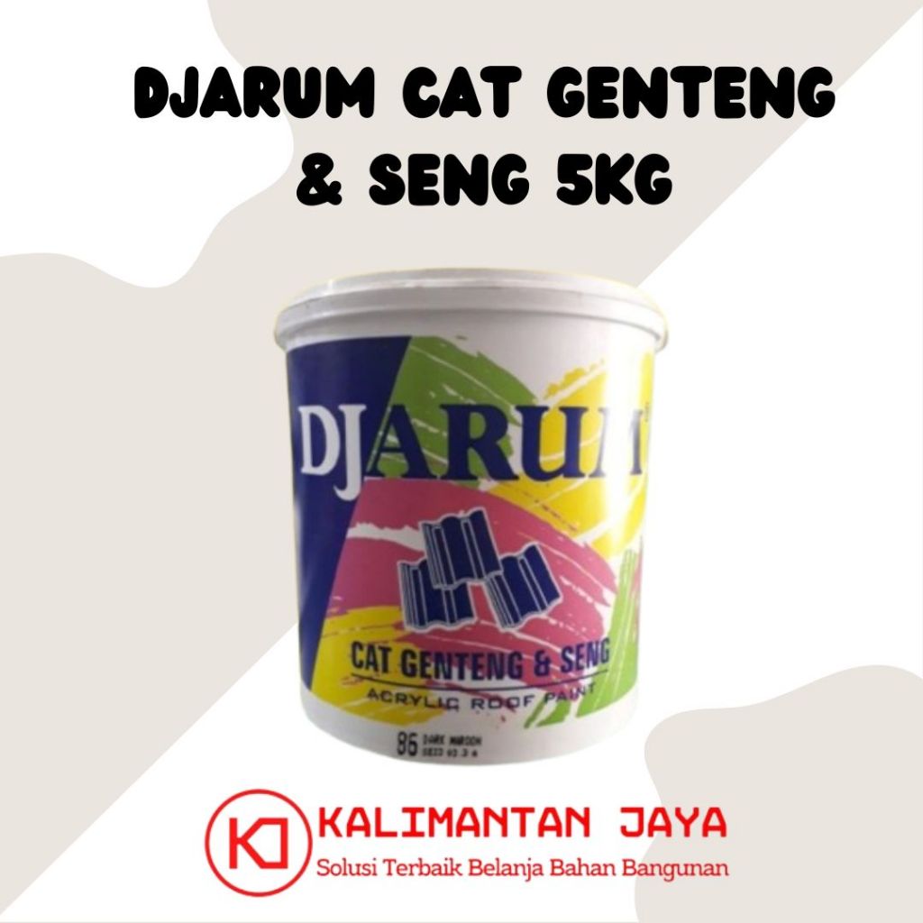 Djarum Cat Pelapis Genteng & Seng 5kg