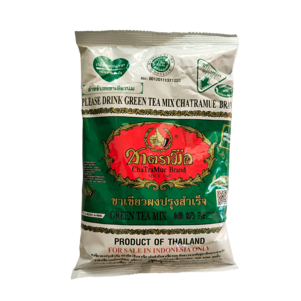

Green Tea Chatramue 200gr - Serbuk Teh Thai Tea