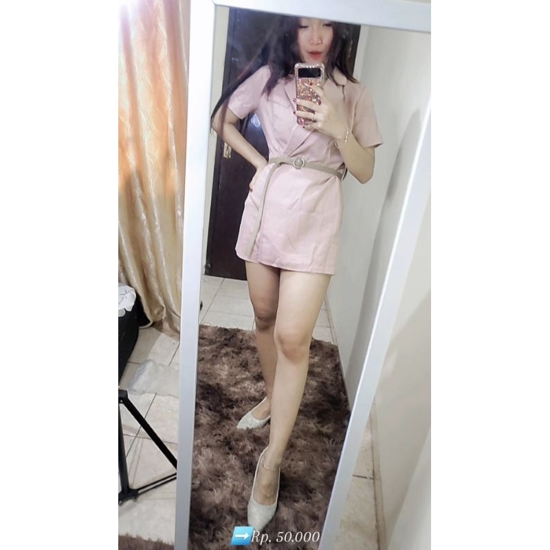 dress kimono preloved / dress preloved