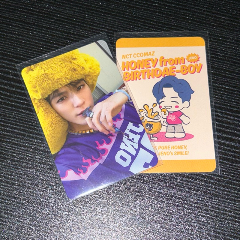 PC JENO CANDY DIGIPACK VER & PURE HONEY JENO NCT CCOMAZ ORANGE TC