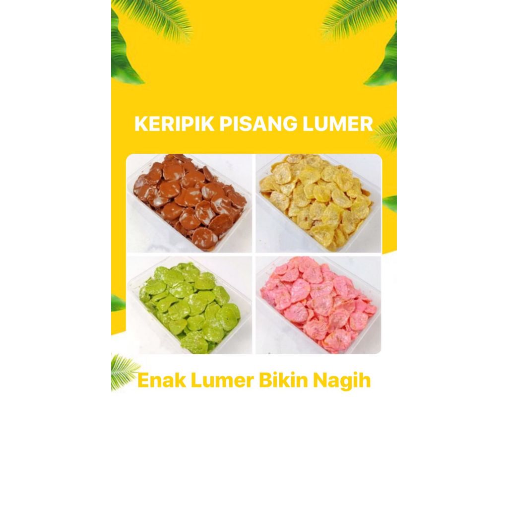 

Keripik Pisang Lumer Premium Banyak Rasa