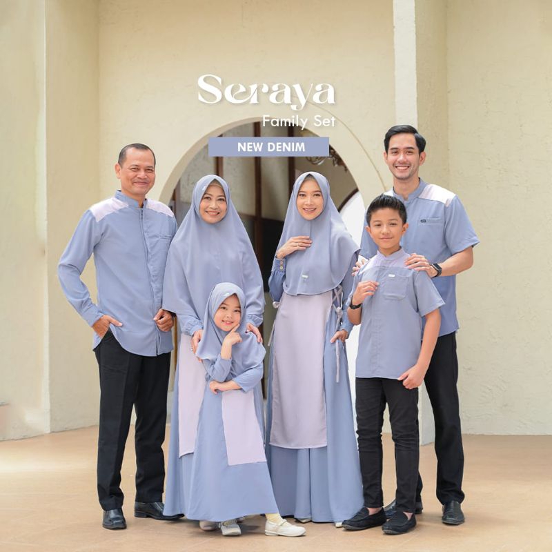 SERAYA FAMILY SET BY NAISHA HIJRAH