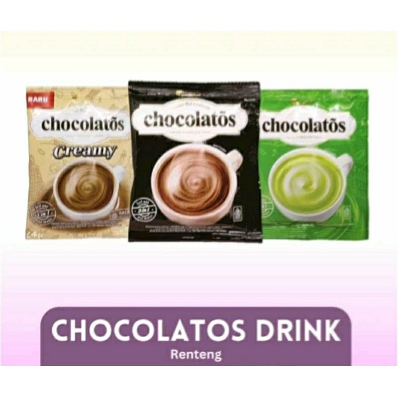 

Chocolatos Drink 1 Renteng isi 10 Sachet