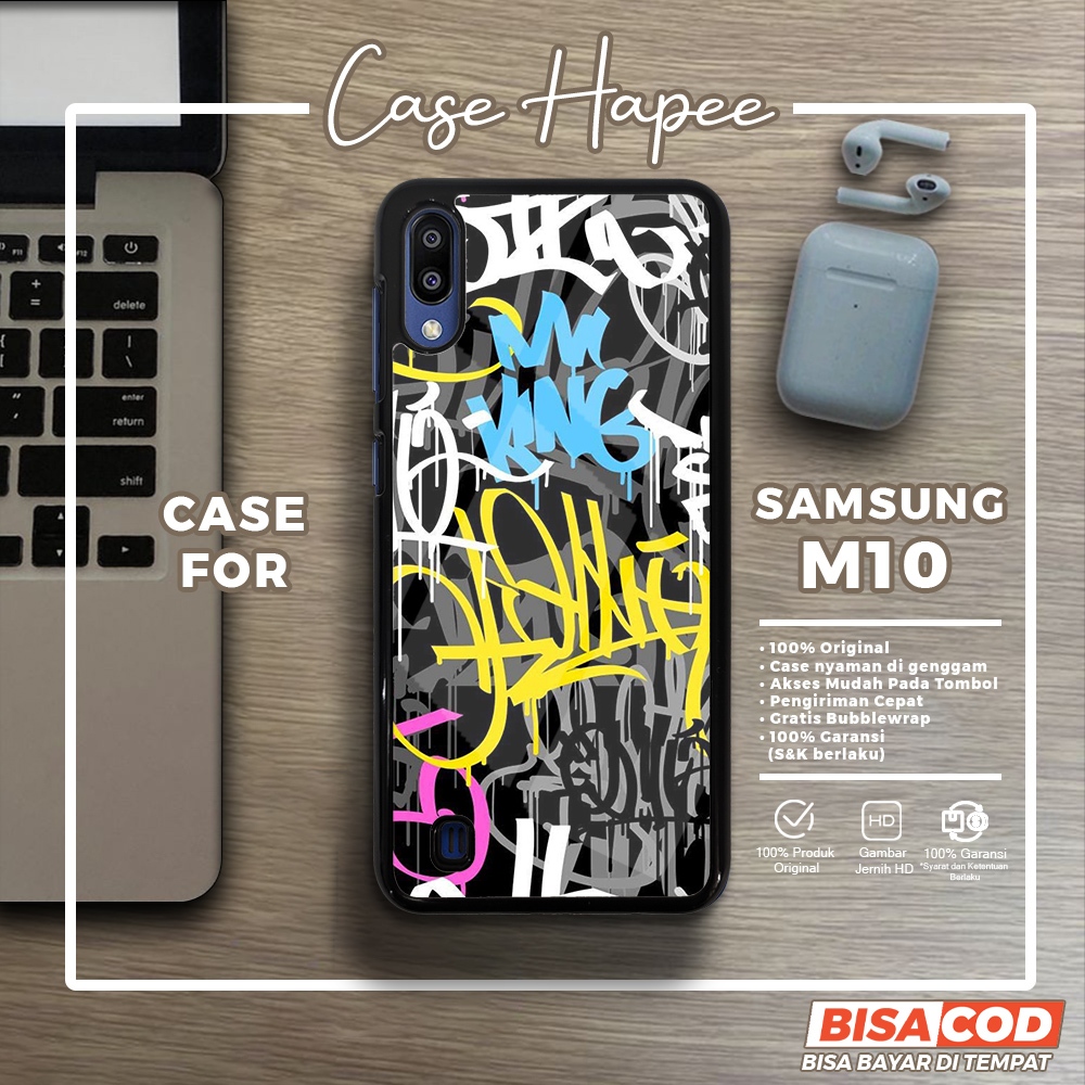 Case Samsung M10 Casing Samsung M10 [GRFY] Casehapee Case Glossy Case Aesthetic Custom Case Premium 