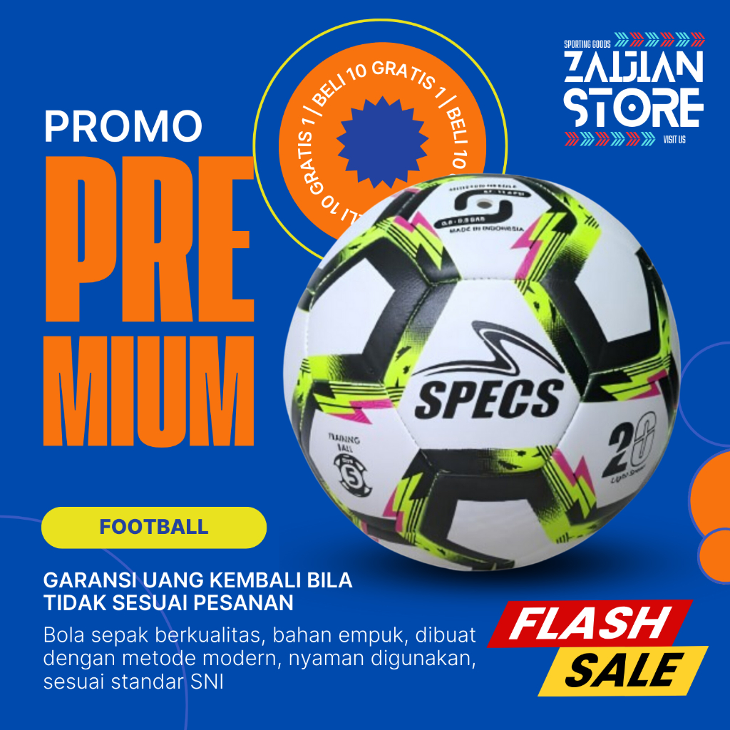 BOLA SEPAK SPECS LIGA 1 SHOPEE