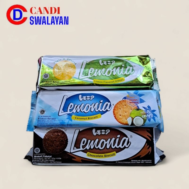 

Biskuit Nissin LEMONIA 130g Cokelat | Coconut | Lemon