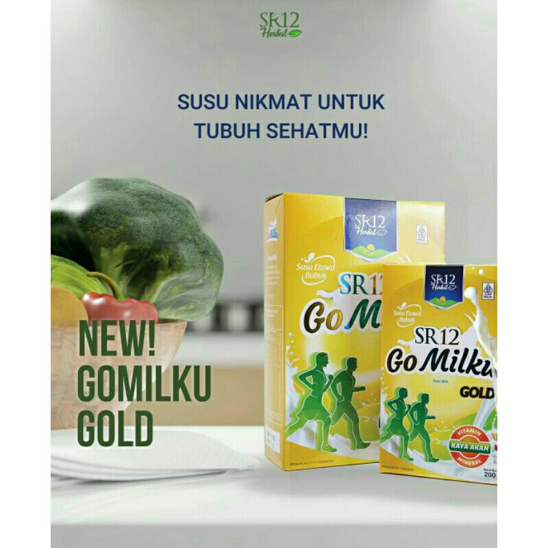 

GOMILKUGOLD/GOMILKU SR12/ SUSU KAMBING ETAWA/ SUSU KESEHATAN