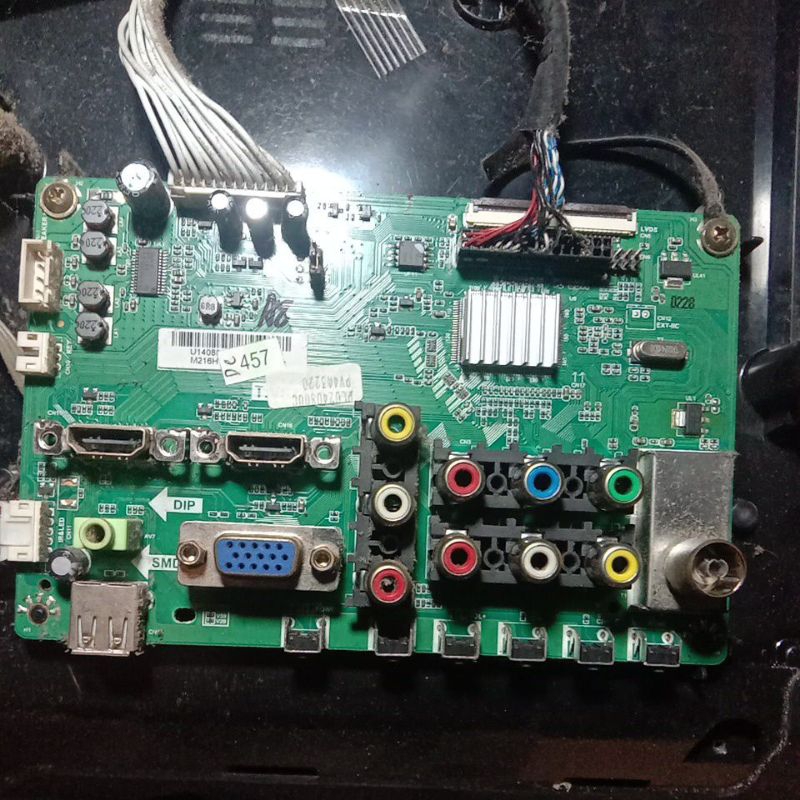 MB mesin tv polytron 24 PLD 24D800 SECOND