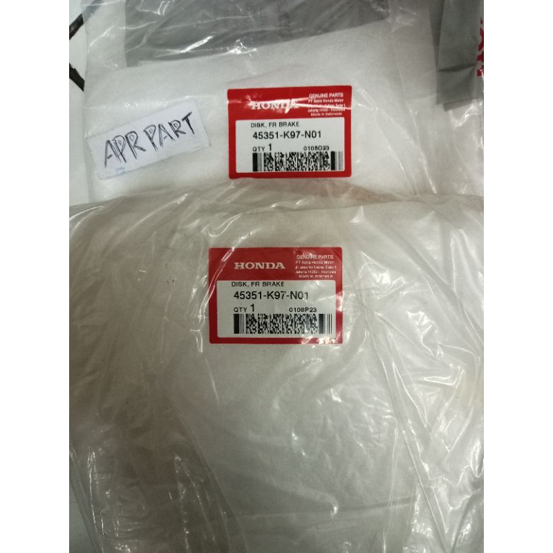 DISK BRAKE PIRINGAN CAKRAM DEPAN PCX 150 ORI AHM 45351K97N01