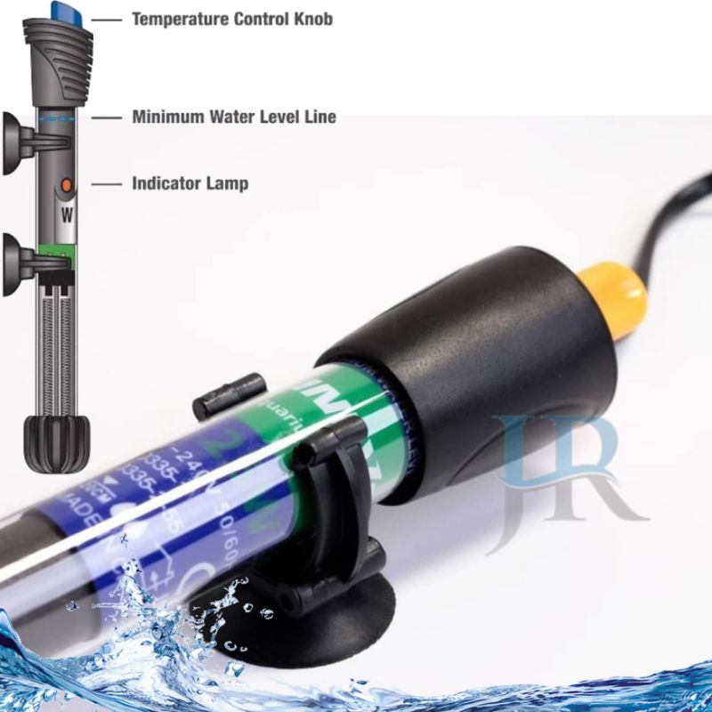 Heater penghangat pengatur suhu aquarium kolam aquascape
