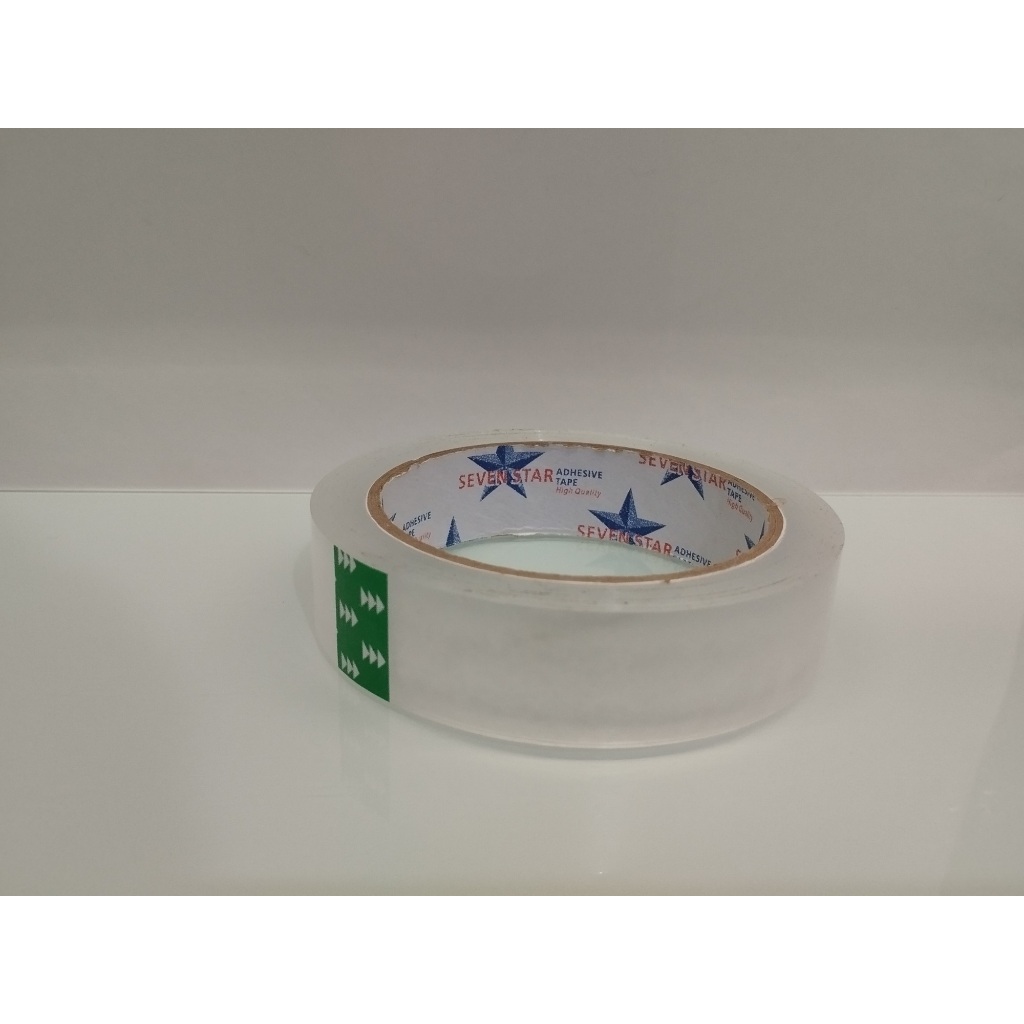 

Isolasi Tape Lakban SEVEN STAR String 24 mm x 72 yard ASLI