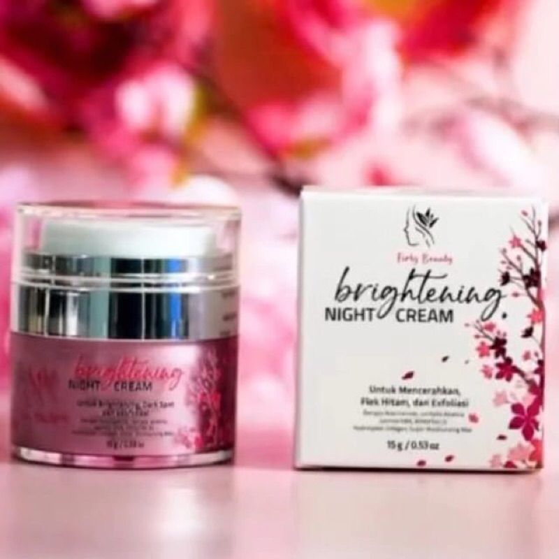 brightening night cream by firly beauty