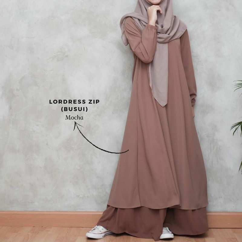 (BISA COD)GAMIS TUNIK TANGAN KARET /BUSUI/GAMIS WANITA KEKINIAN