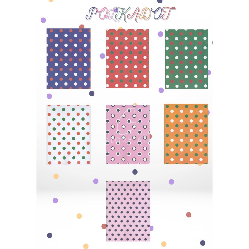 

KERTAS KADO FANCY POLKADOT