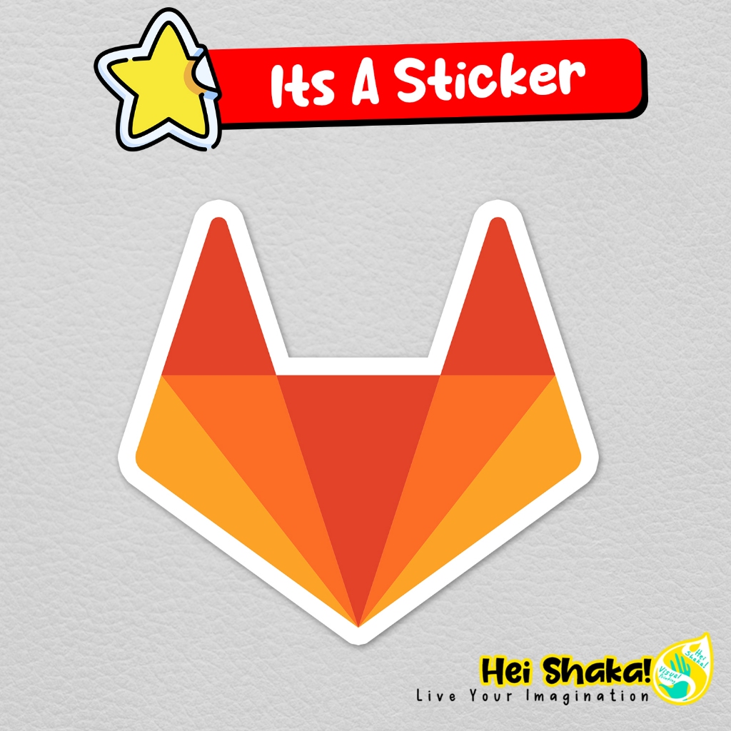 

Stiker Gitlab Icon Sticker Programmer Developer Coding Vinyl Anti Air