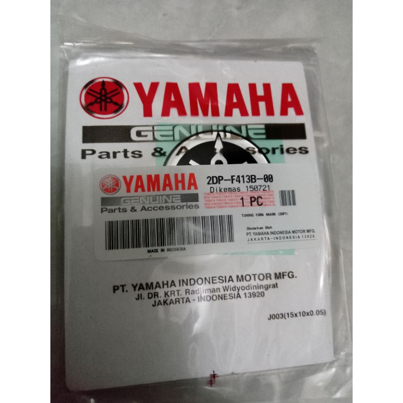 Emblem logo Yamaha Original Emblem Legshield Nmax