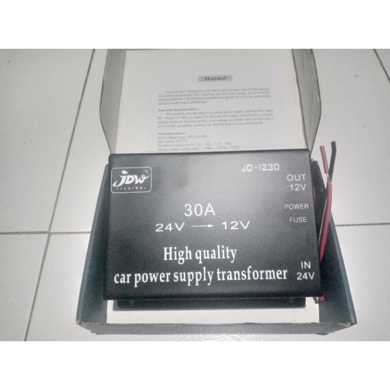 Car Power Supply Transformer 24 Volt - Step Down