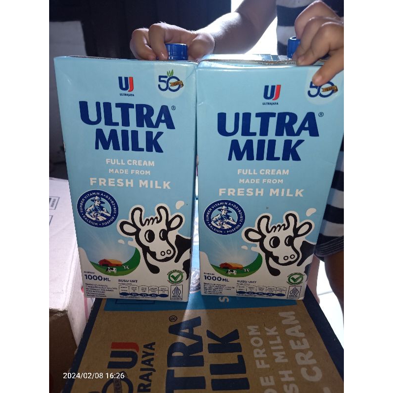 

ultra milk full cream 1L