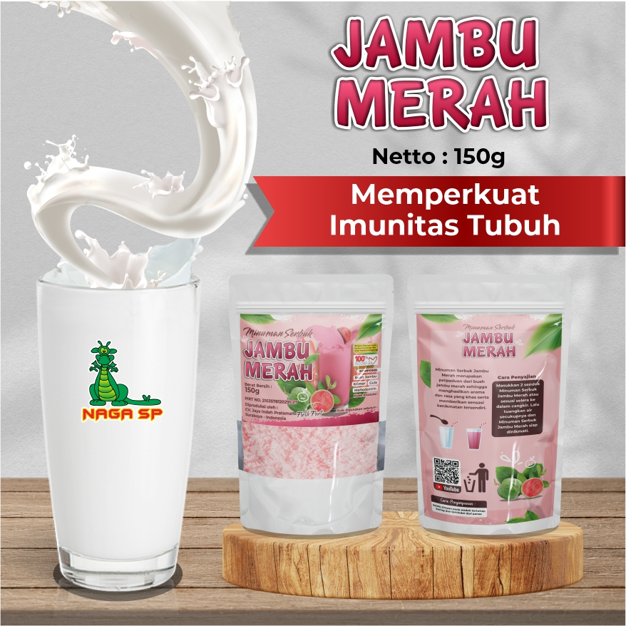 

minuman serbuk sehat sari jambu merah