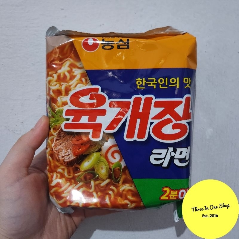 [READY STOCK] Nongshim Yukgaejang Ramen 116g