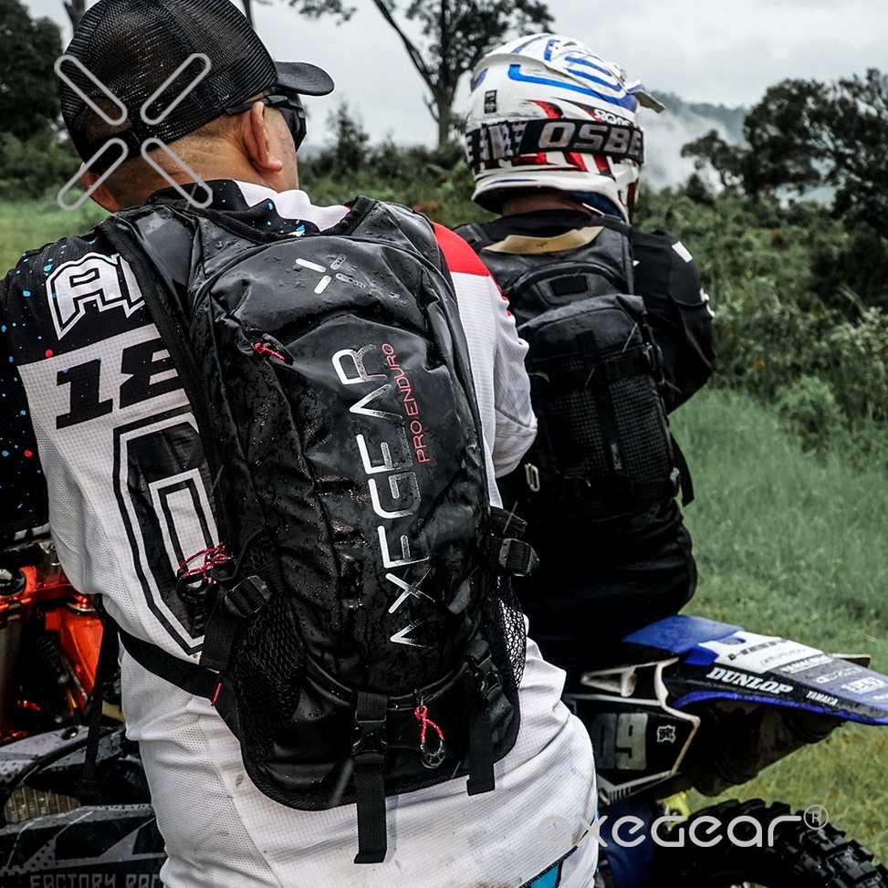 Tas Hydropack Sepeda Motocross Turing Trabas terbaru Waterproof RKYND  AXEGEAR u Terbaru