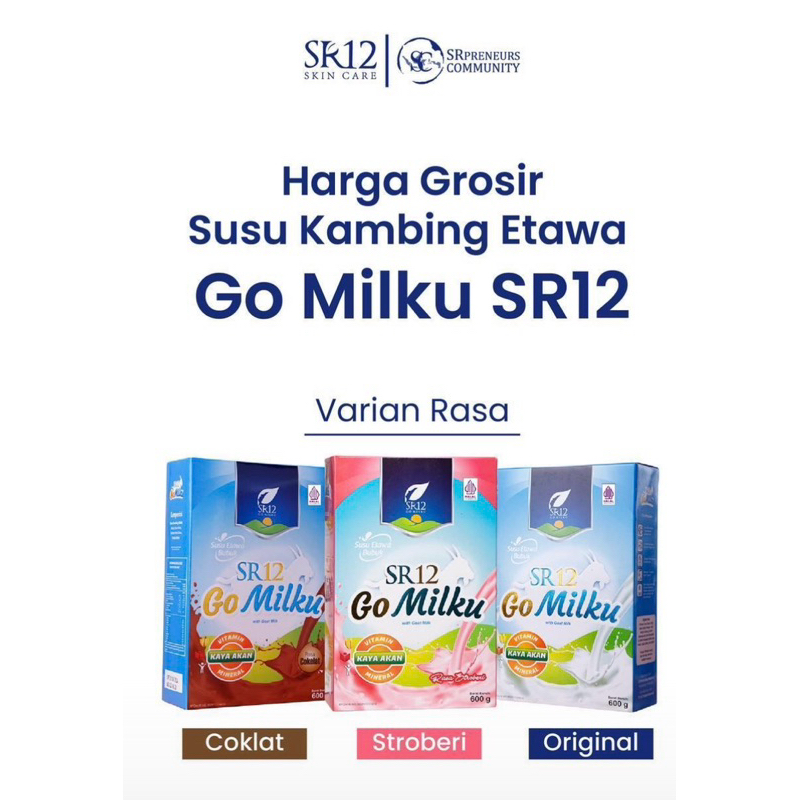 

susu kambing Etawa Go milik SR12 (200g)