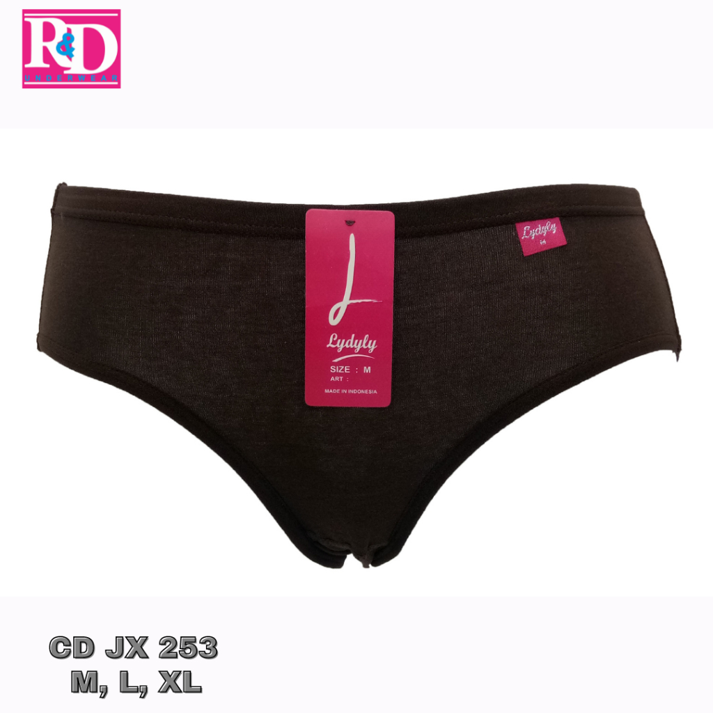 CD Cewek - Celana Dalam Wanita - Celana Dalam - CD Wanita Sepinggul Katun Polos - Lydyly JX253