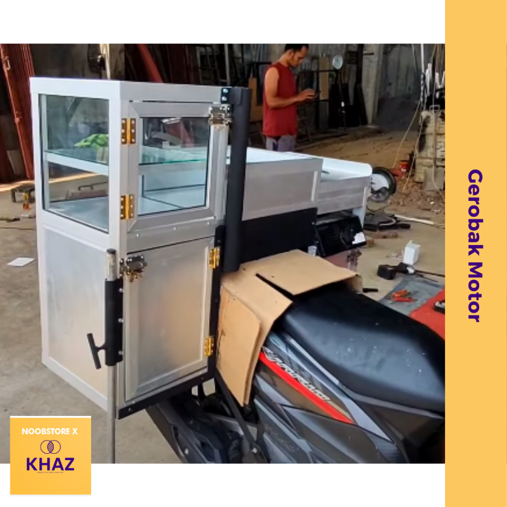 Gerobak Motor Keliling Alumunium