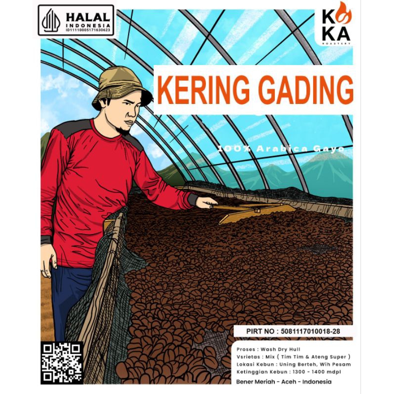

Arabika Spesialty Kering Gading 1000g