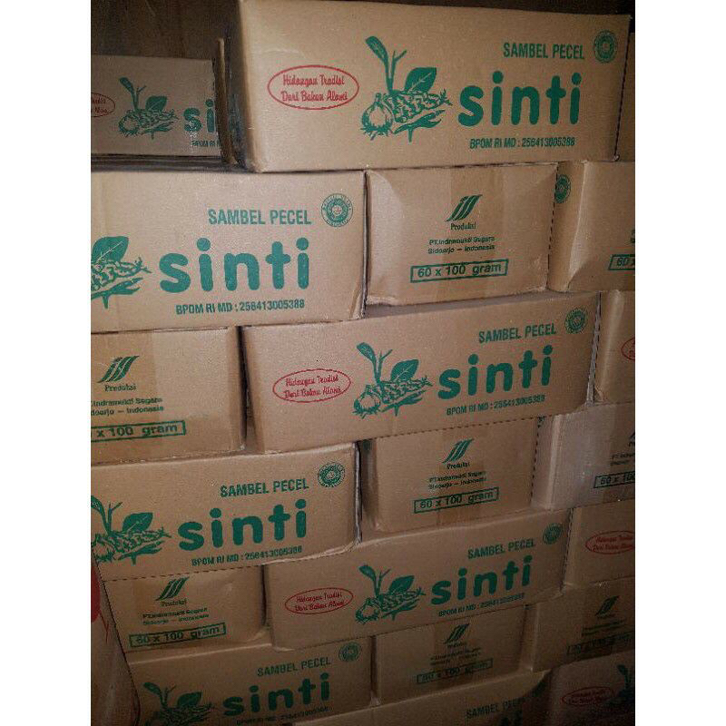 

Sambal Pecel Sinti 1 dus isi 60 pcs