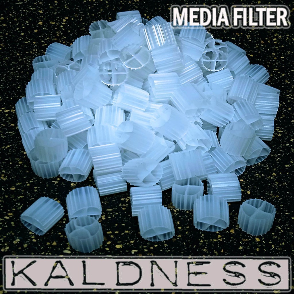 KALDNESS K1 MBBR MEDIA FILTER AQUARIUM AKUARIUM KOLAM MURAH MEDIA FILTER MBBR MOVING BED KALDNESS