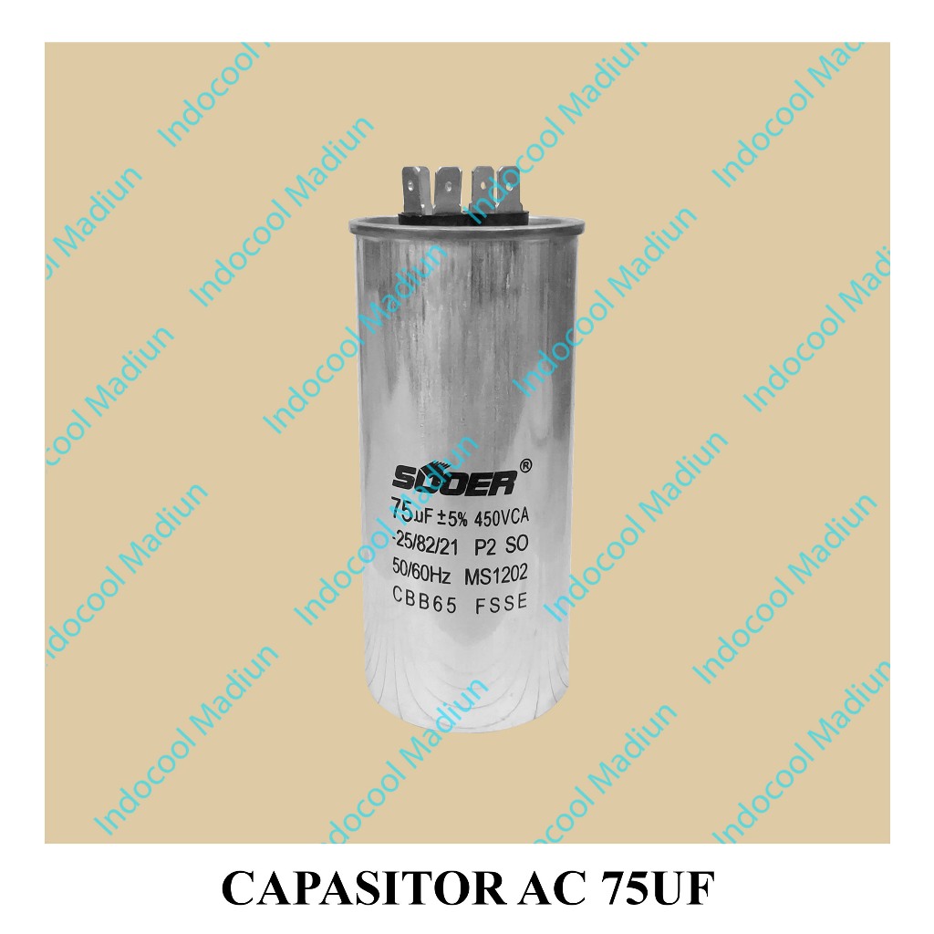 C75 CAPACITOR AIR CONDITIONER/KAPASITOR/CAPASITOR AC 75UF