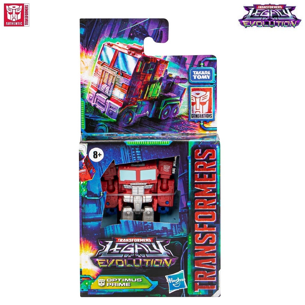 TRANSFORMERS Legacy Evolution Core Class Optimus Prime Figure TFOF7186