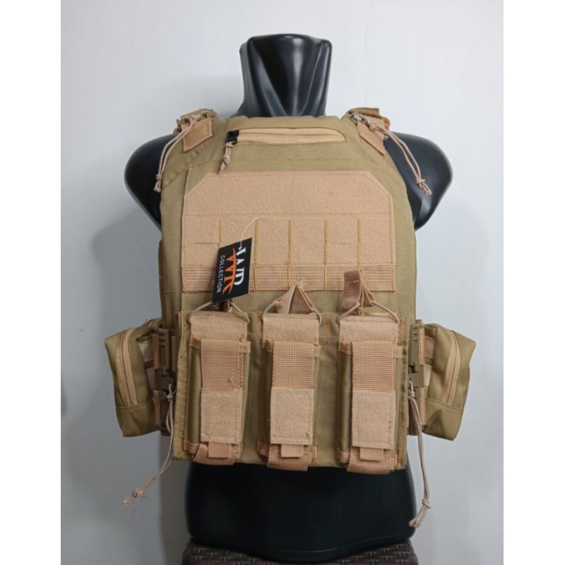 Bodyvest Rompi Rajawali Tactical Quick Release Merk WR Bodyvest TNI POLRI Satgas / Rompi Anti Peluru
