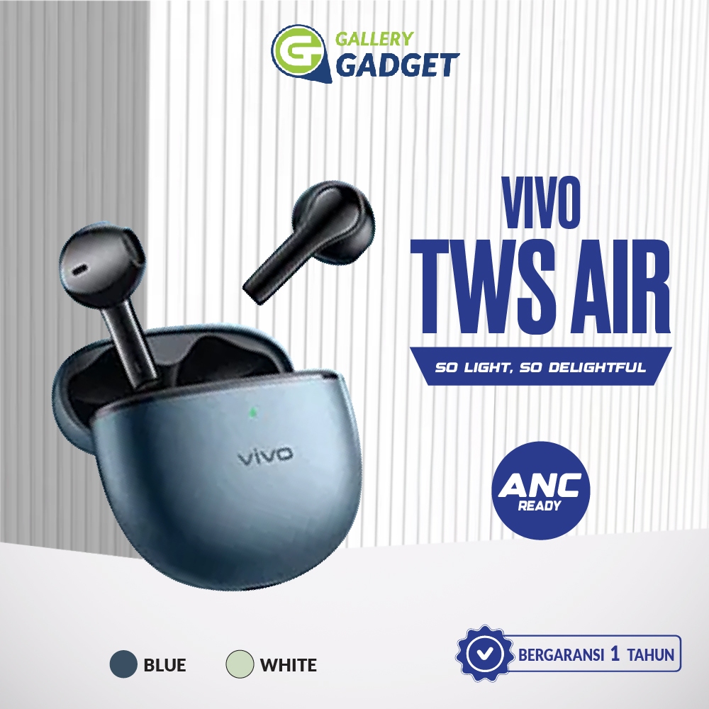 Vivo TWS Air Dual Mic Noise Cancelling Earphone Earbuds Headset Bluetooth Original