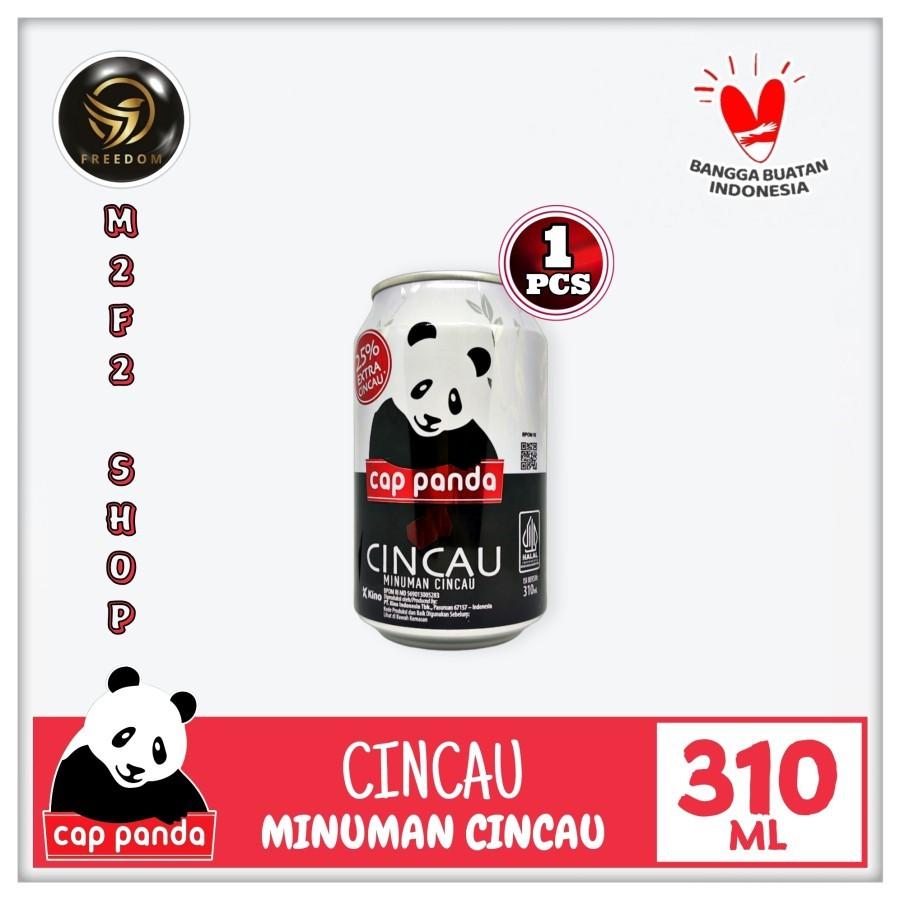 

Cap Panda Minuman Grass Jelly | Panda Cincau Original Kaleng - 310 ml (Kemasan Satuan)