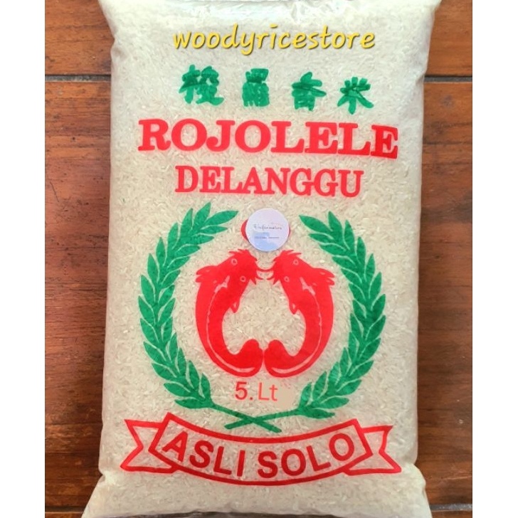 

DISKON Beras Rojolele Delanggu 5 LITER EKONOMIS