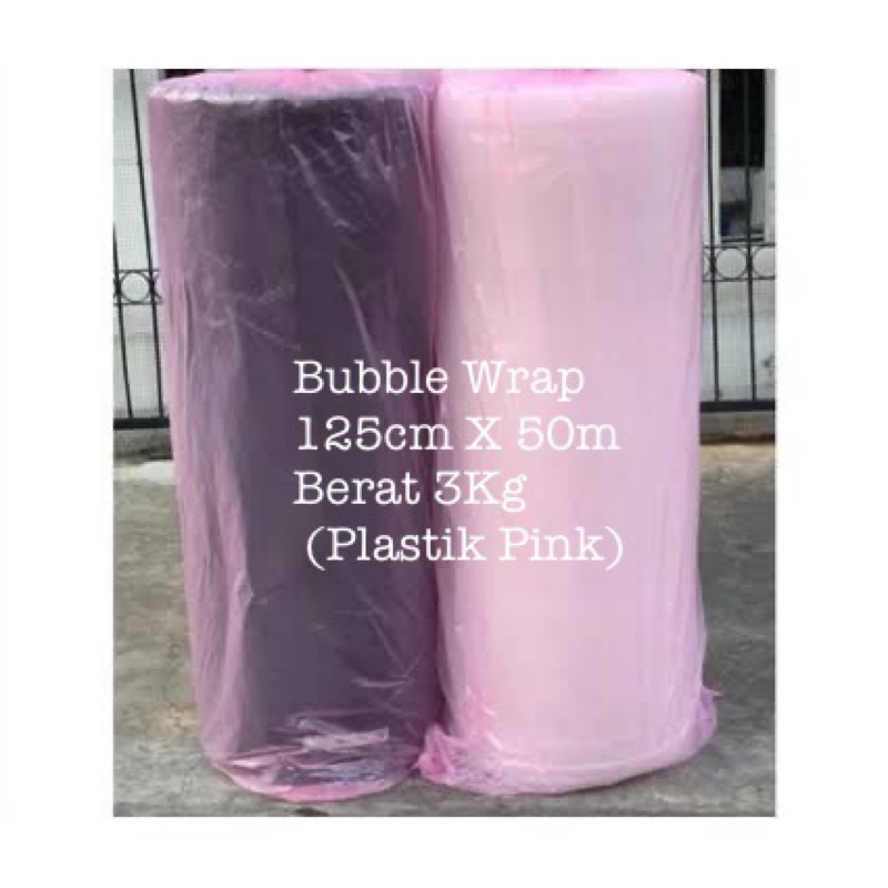 

BubbleWrap KCS 3kg bungkus Pink