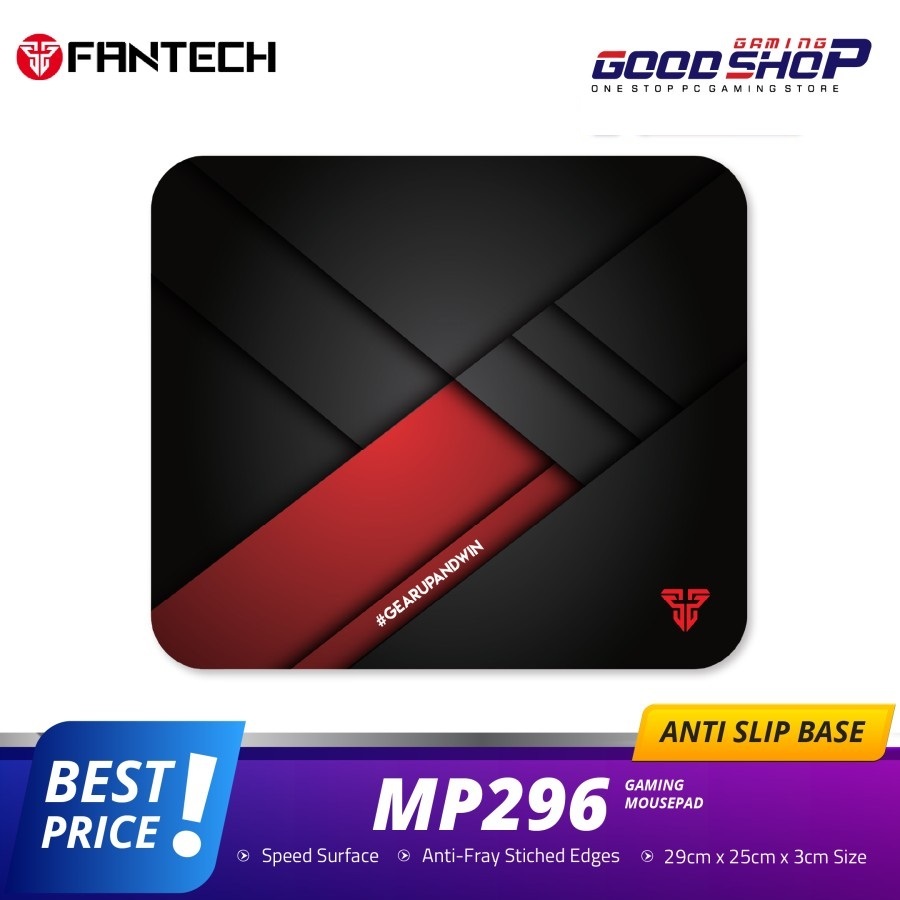 Fantech MP296 / MP-296 Mousepad Gaming Stitch Jahit Speed