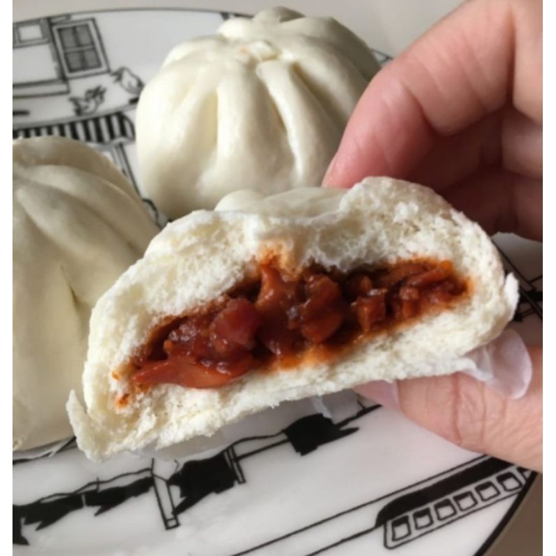 

bakpao Ayam panggang Halal MUI isi 12pc