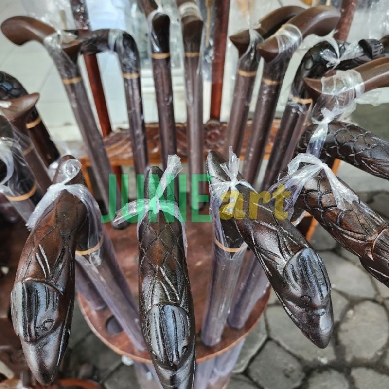 Teken tongkat jalan tongkat orang tua