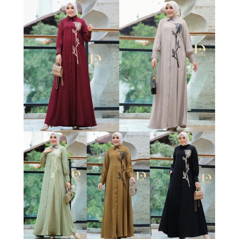Gamis Dress Terbaru Felia by D'Lovera