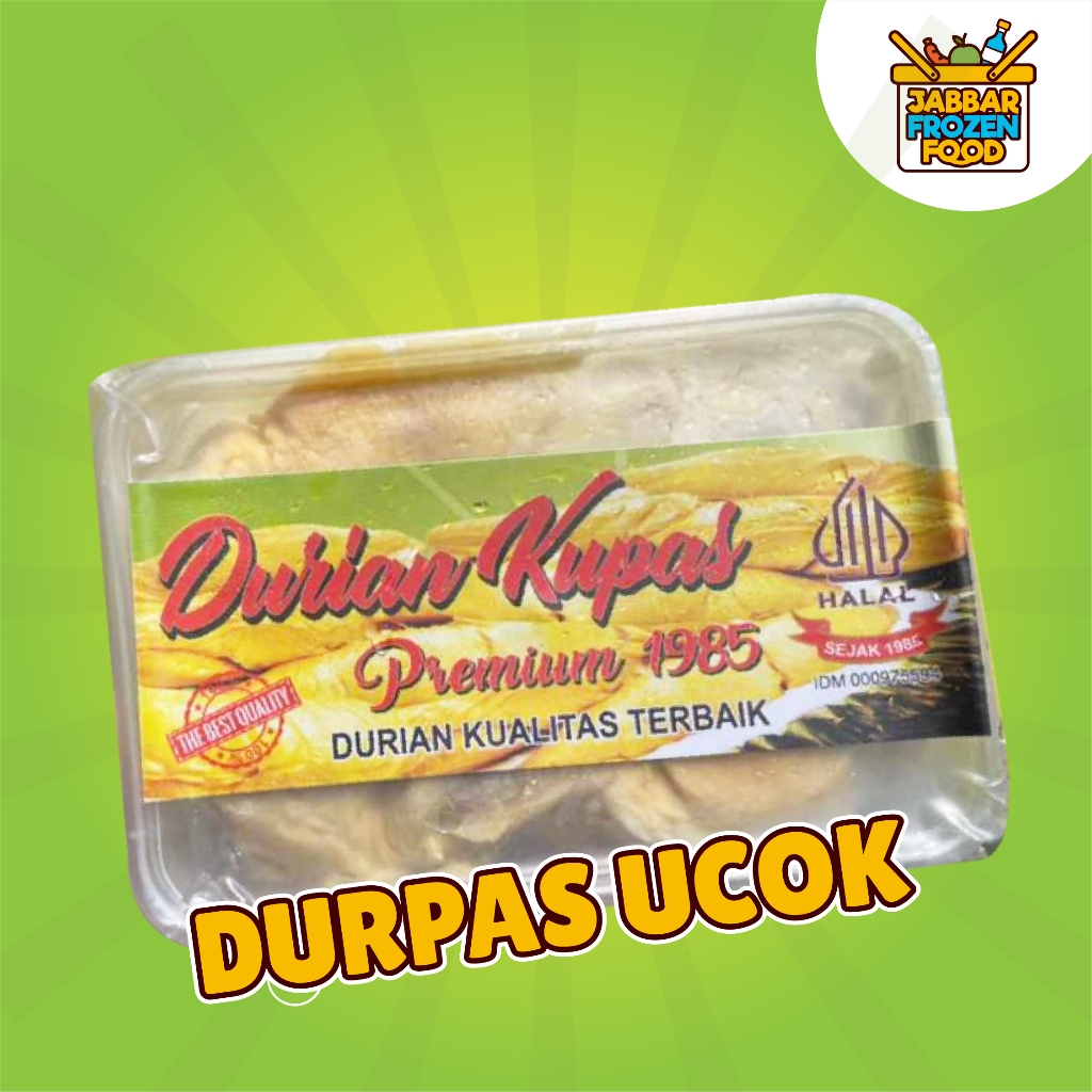 

Durian Kupas Ucok 500gr