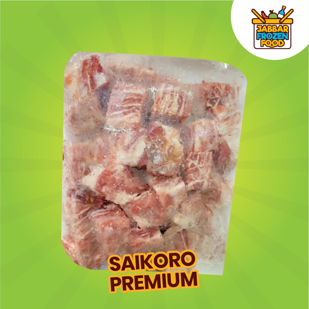 

Saikoro Premium Daging Sapi Saikoro Beef Saikoro 250gr