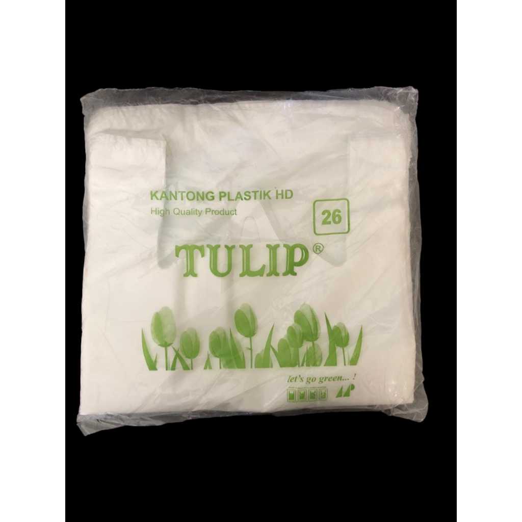 Kresek Putih Tulip Uk.26 - tebal premium quality