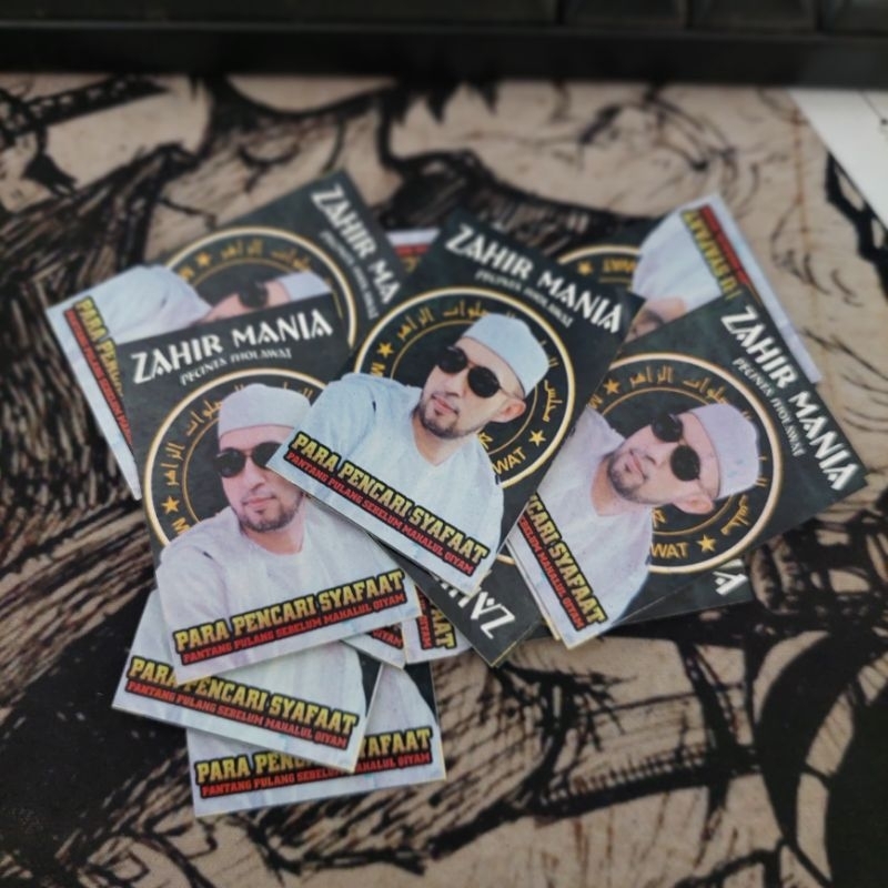 

(Isi 20 Pcs) Stiker Zahir Mania Pecinta Sholawat