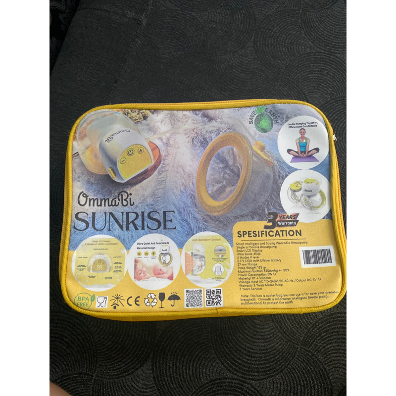 Ommabi sunrise breast pump