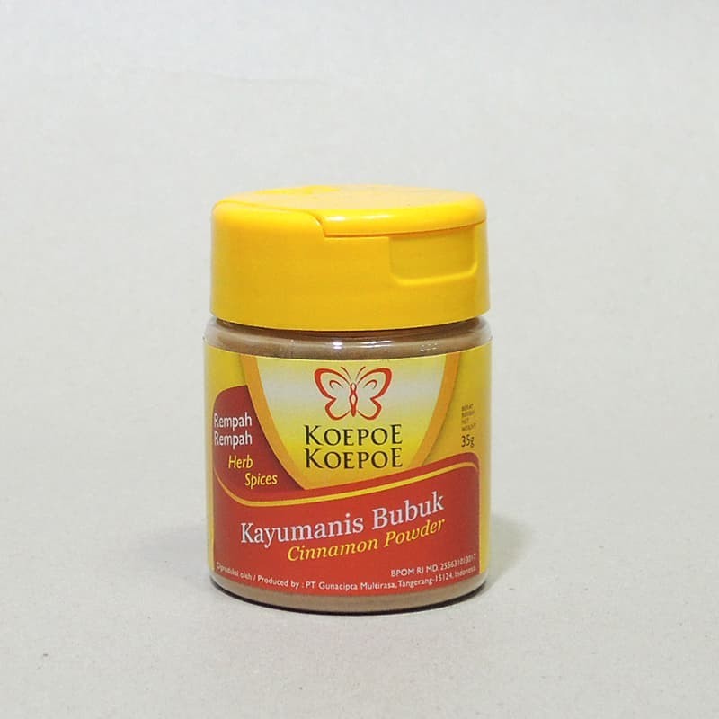 

KOEPOE KAYU MANIS BUBUK / CINNAMON POWDER 35G