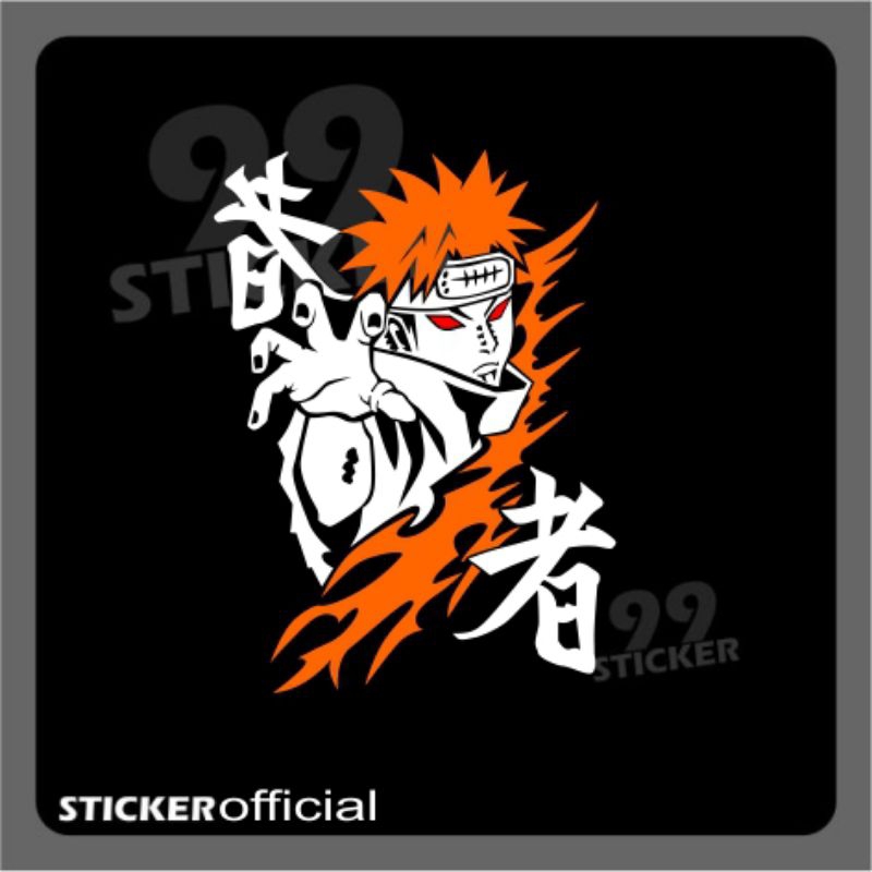 

stiker akatssuki, sticker versi japan, cutting sticker
